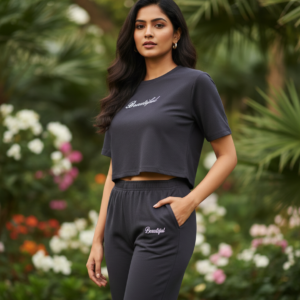 grey ash athleisure co-ord set